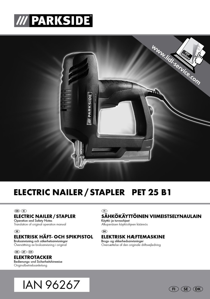 Parkside PET 25 B1 User manual