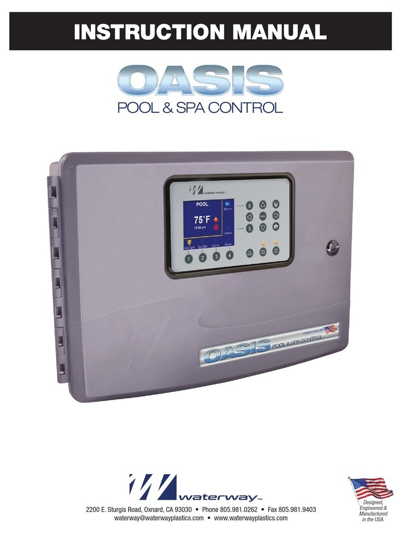 Waterway Oasis 770-1004-PSW instruction manual
