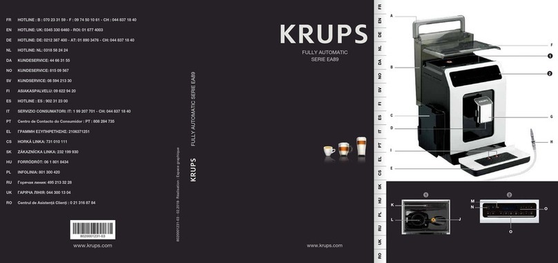 Krups EA891810 User manual