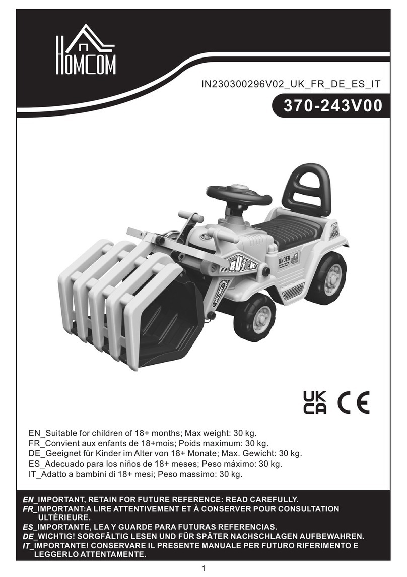 HOMCOM 370-243V00 User manual