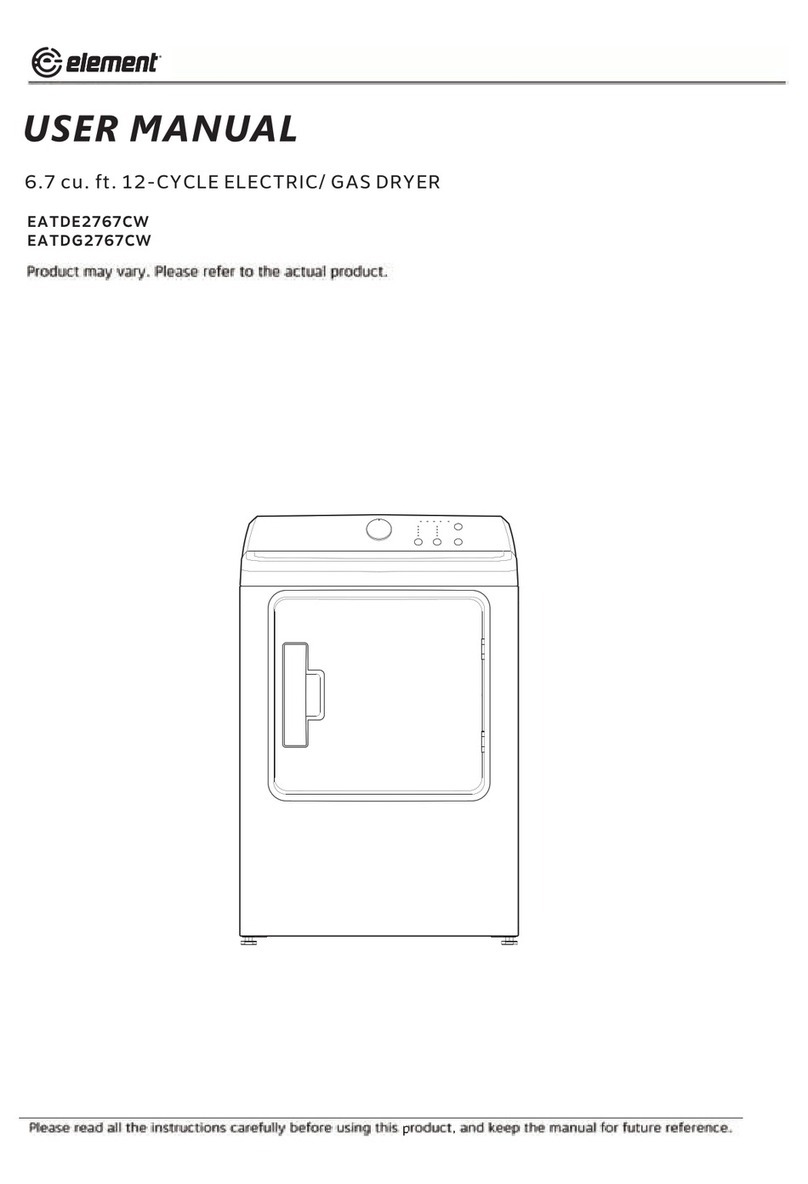 Element EATDG2767CW user manual