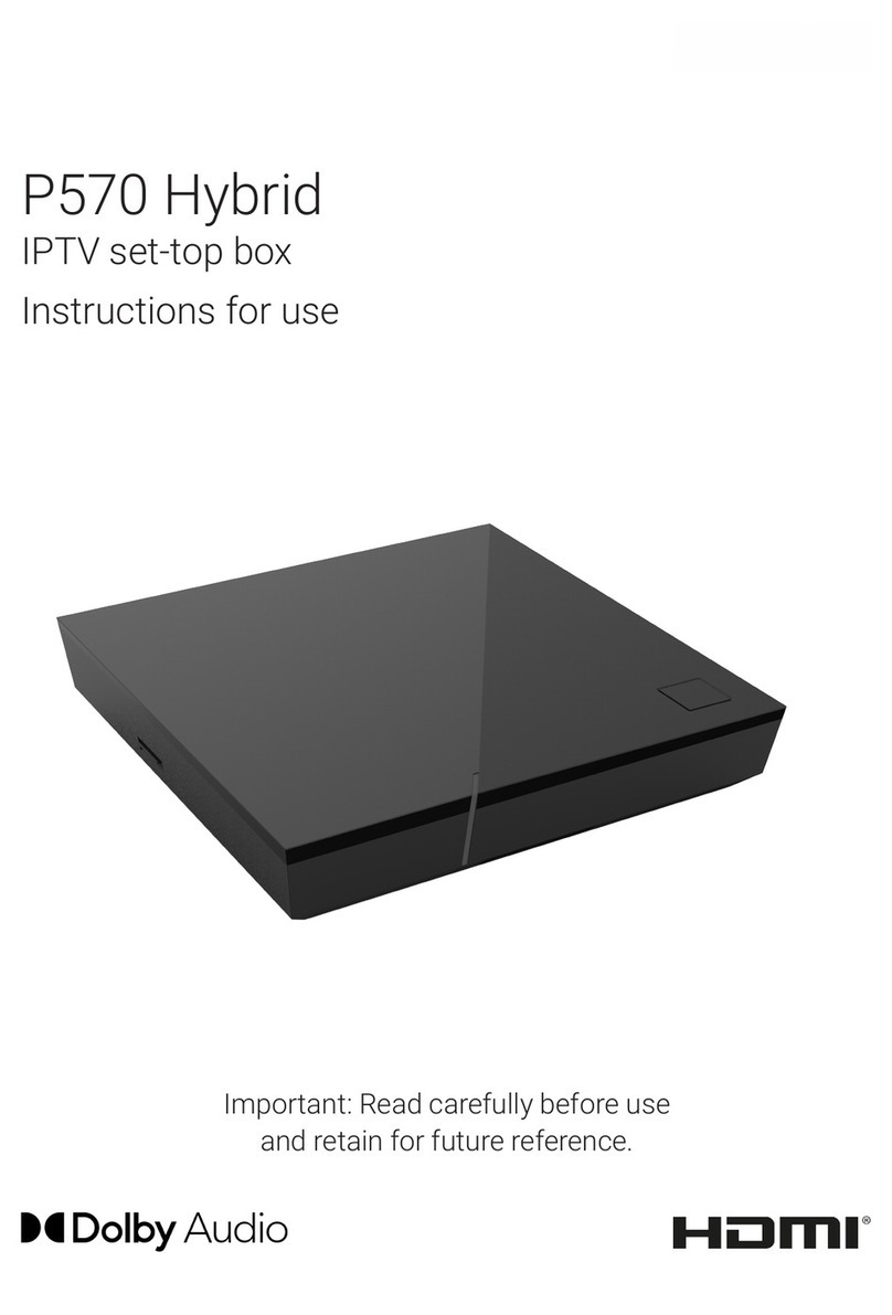 Ocilion IPTV Technologies P570 Hybrid User manual