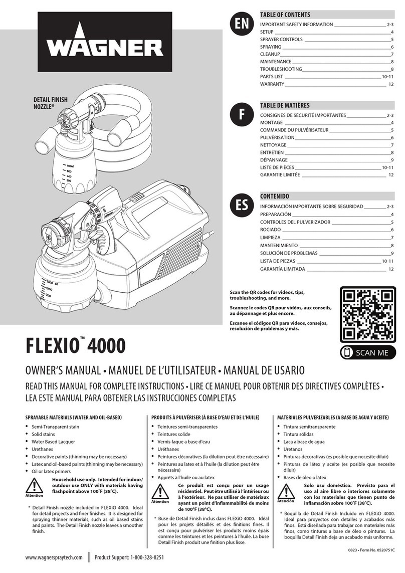 WAGNER FLEXiO 4000 owner's manual