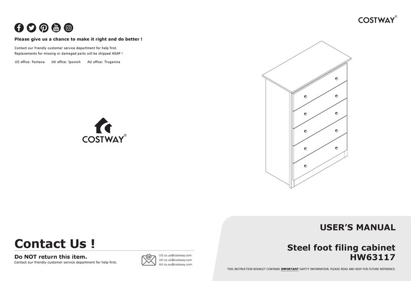 Costway HW63117 user manual Costway HW63117 user manual