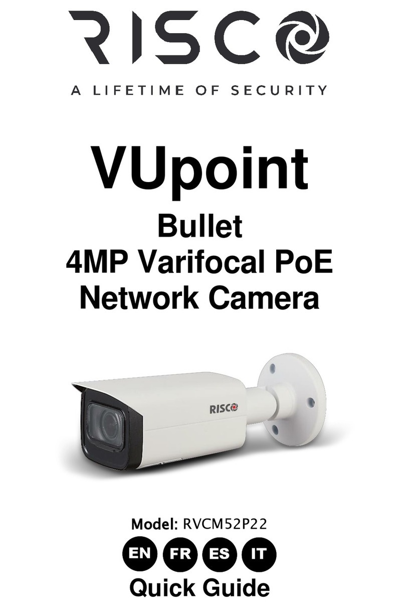 Risco VUpoint RVCM52P22 quick guide