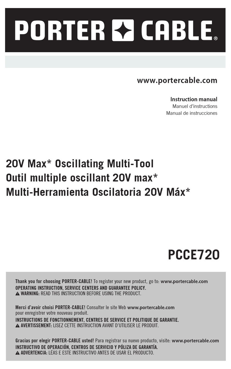 Porter-Cable PCCE720 User manual