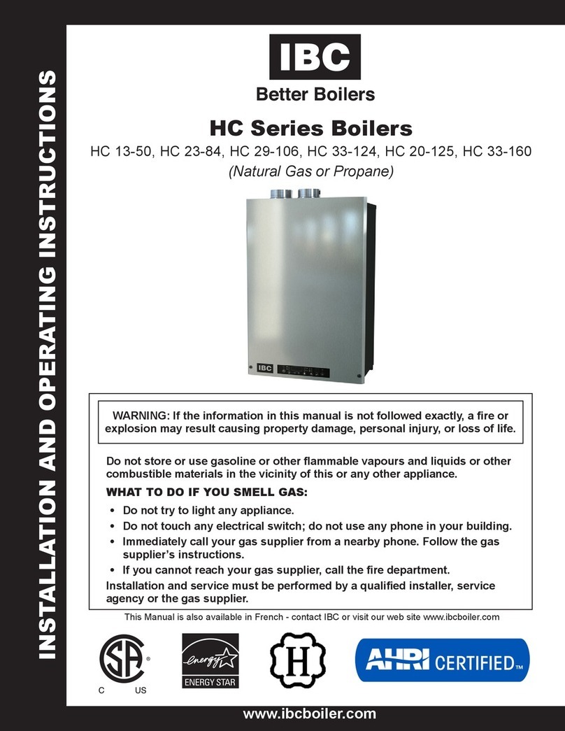 IBC HC 33-124 User manual