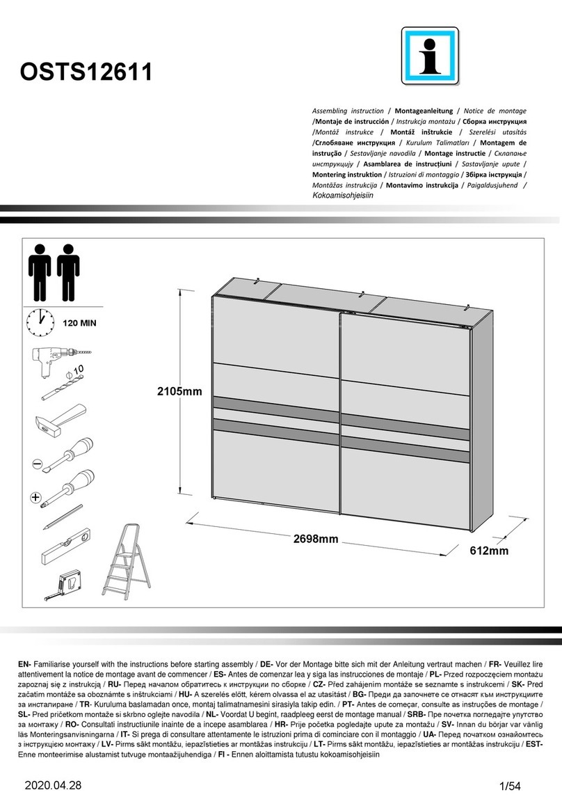 Forte OSTS12611 User manual