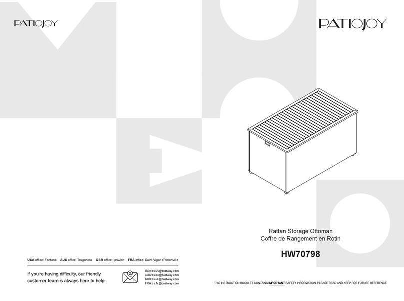 PATIOJOY HW70798 User manual