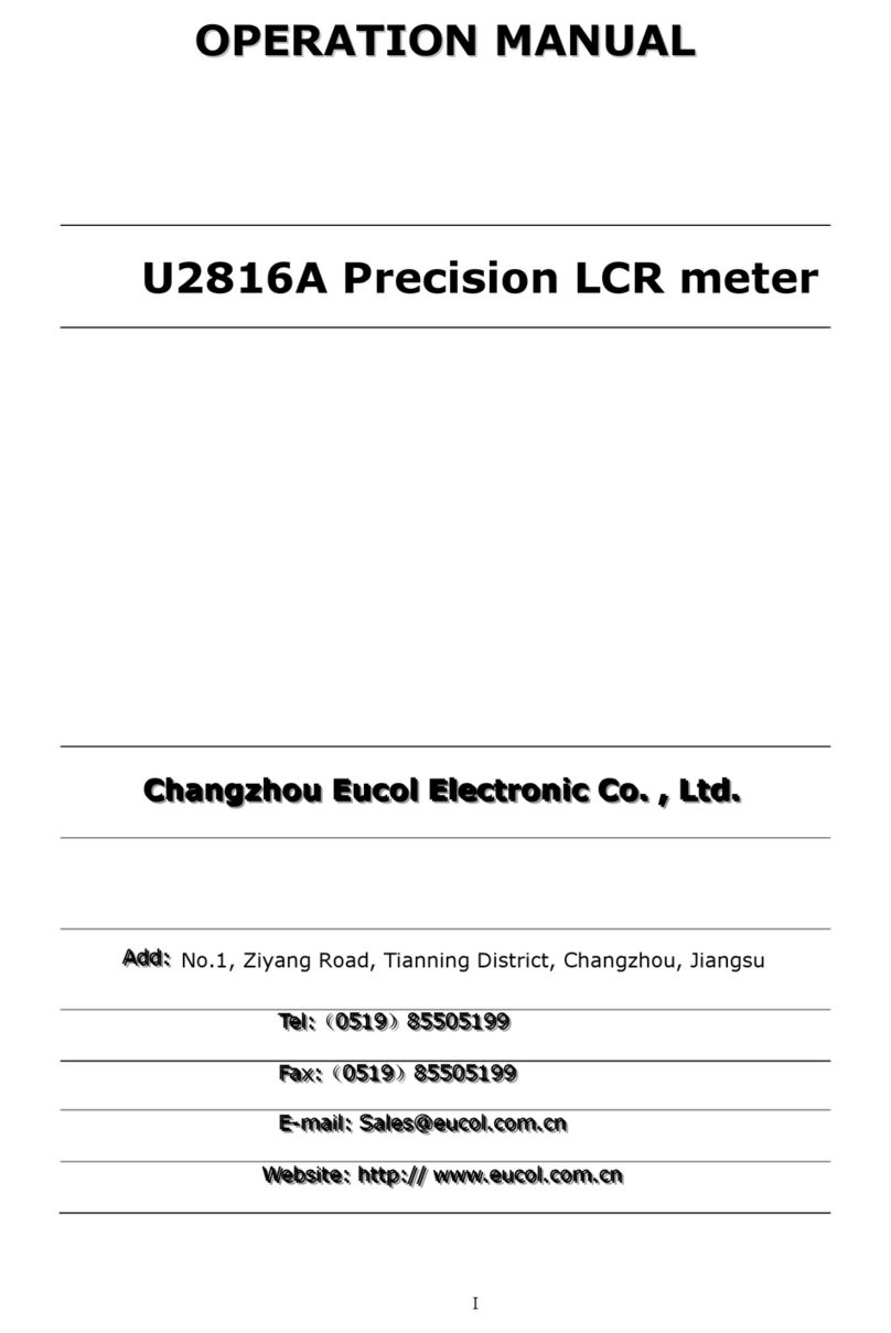 EUCOL U2816A User manual
