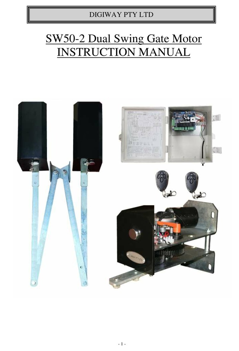 DIGIWAY PTY SW50-2S instruction manual