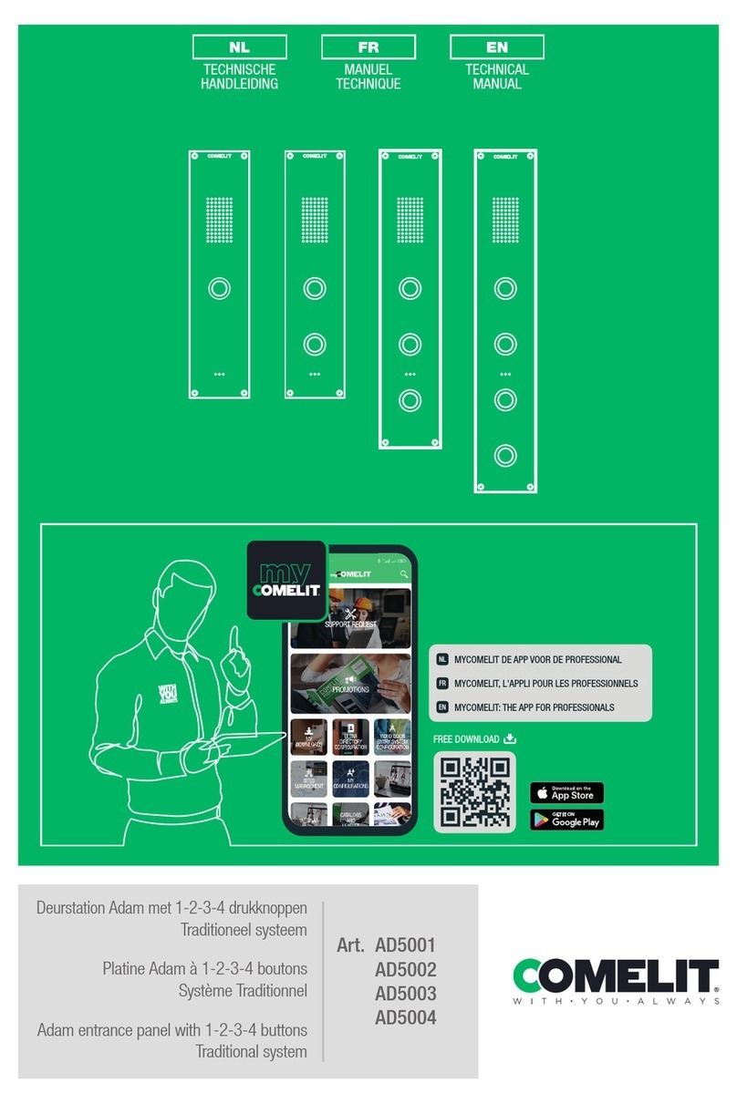 Comelit AD5001 User manual