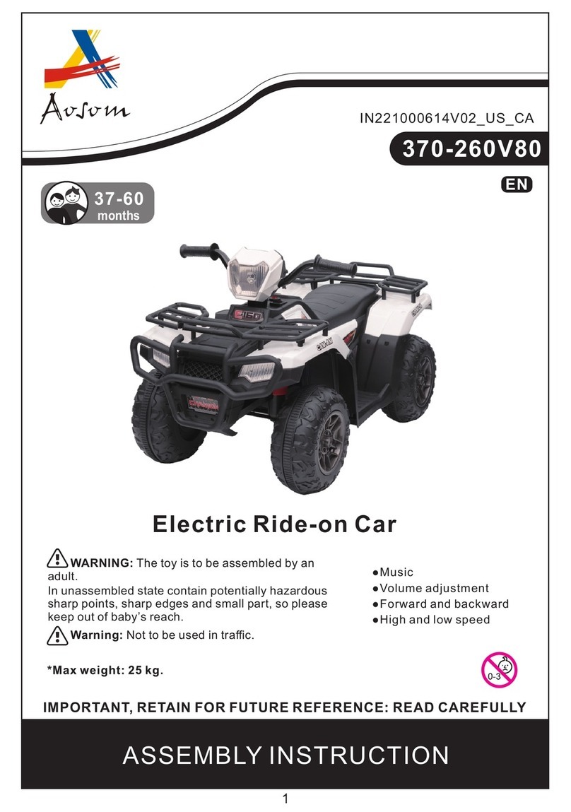 Aosom 370-260V80 Assembly instruction