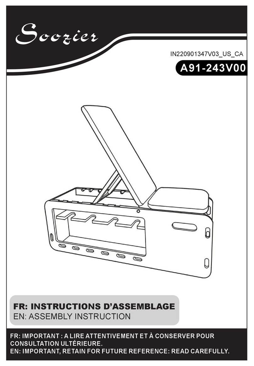 Soozier A91-243V00 User manual