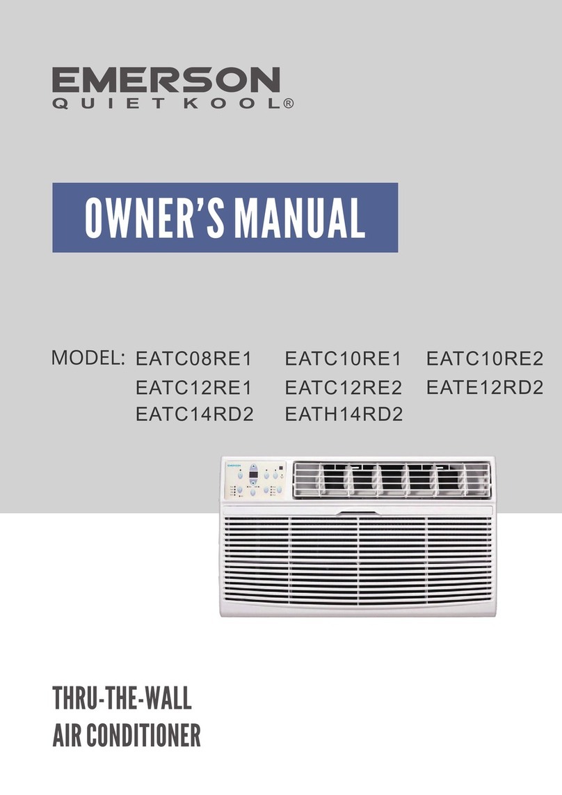 Emerson Quiet Cool EATC08RE1 User manual