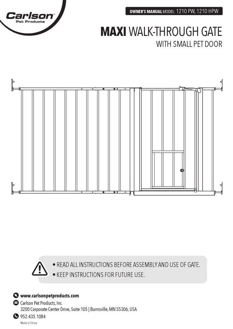 Carlson Pet Products MAXI 1210 PW owner's manual