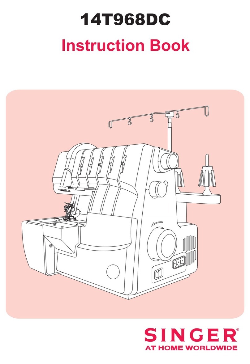 Singer 14T968 instruction manual