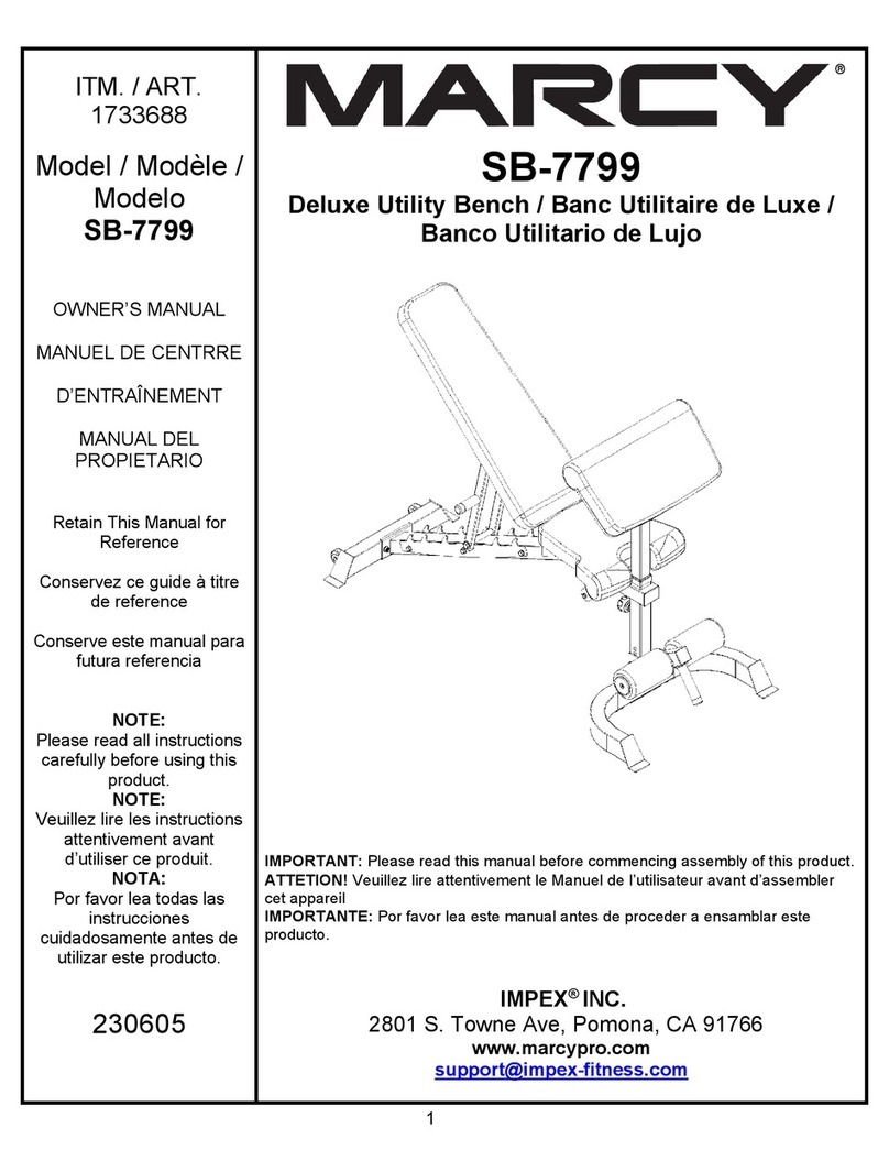 Impex MARCY SB-7799 User manual