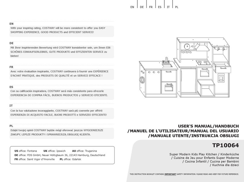 Costway TP10064 User manual
