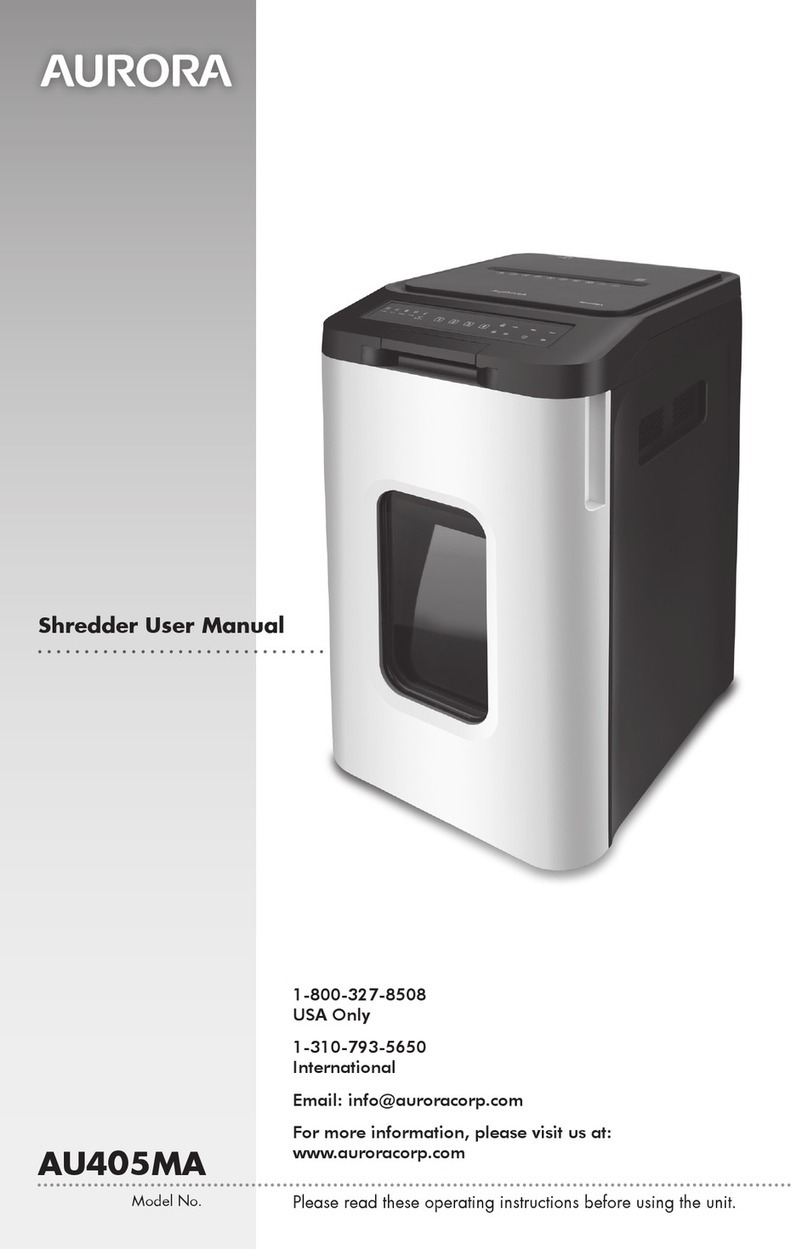 Aurora AU405MA User manual