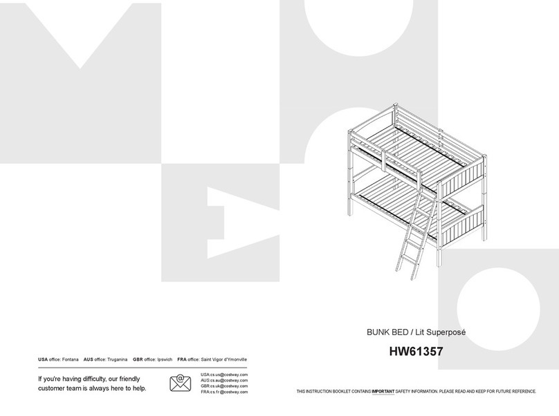 Costway HW61357 User manual