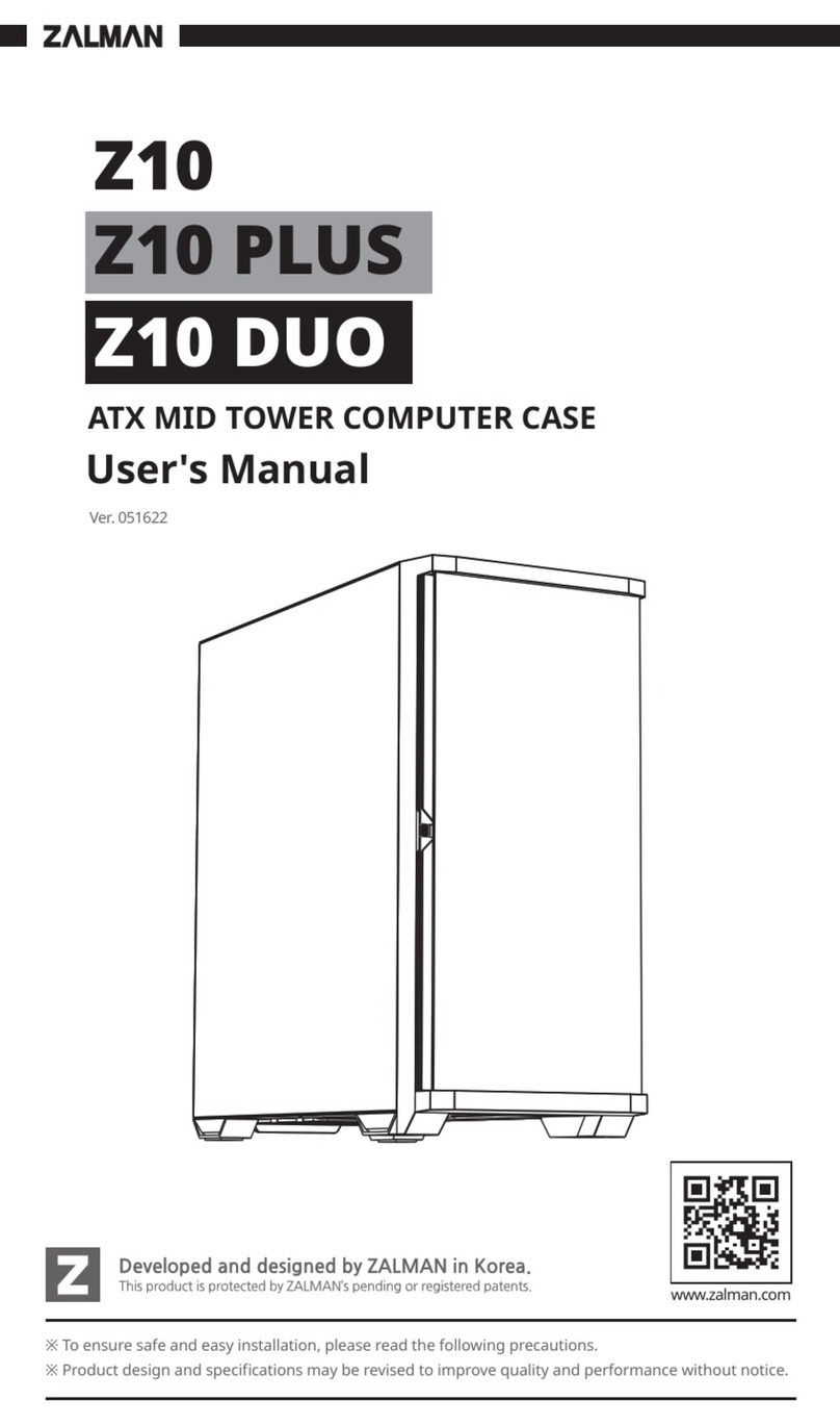 ZALMAN Z10 PLUS user manual ZALMAN Z10 PLUS user manual