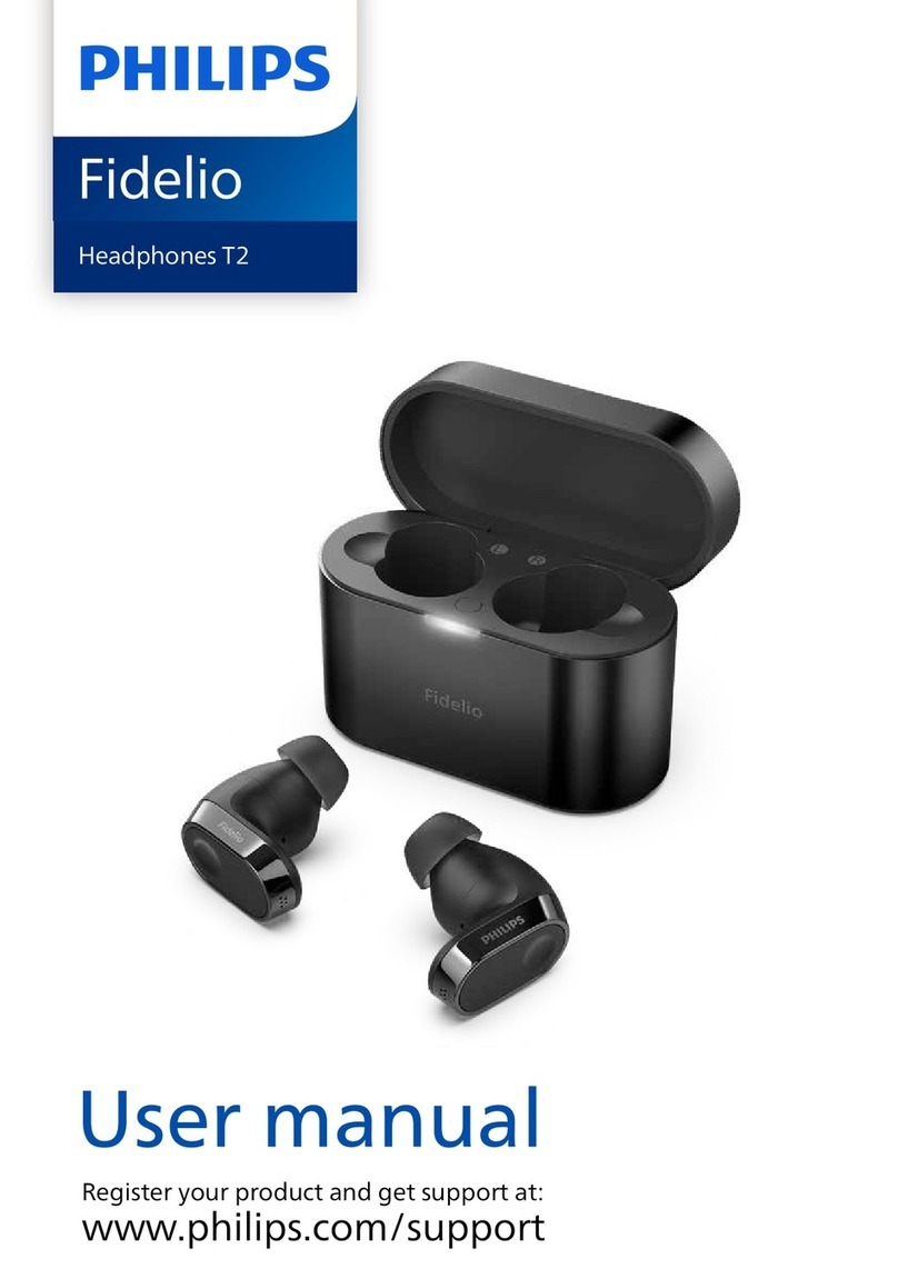 Philips Fidelio T2 User manual