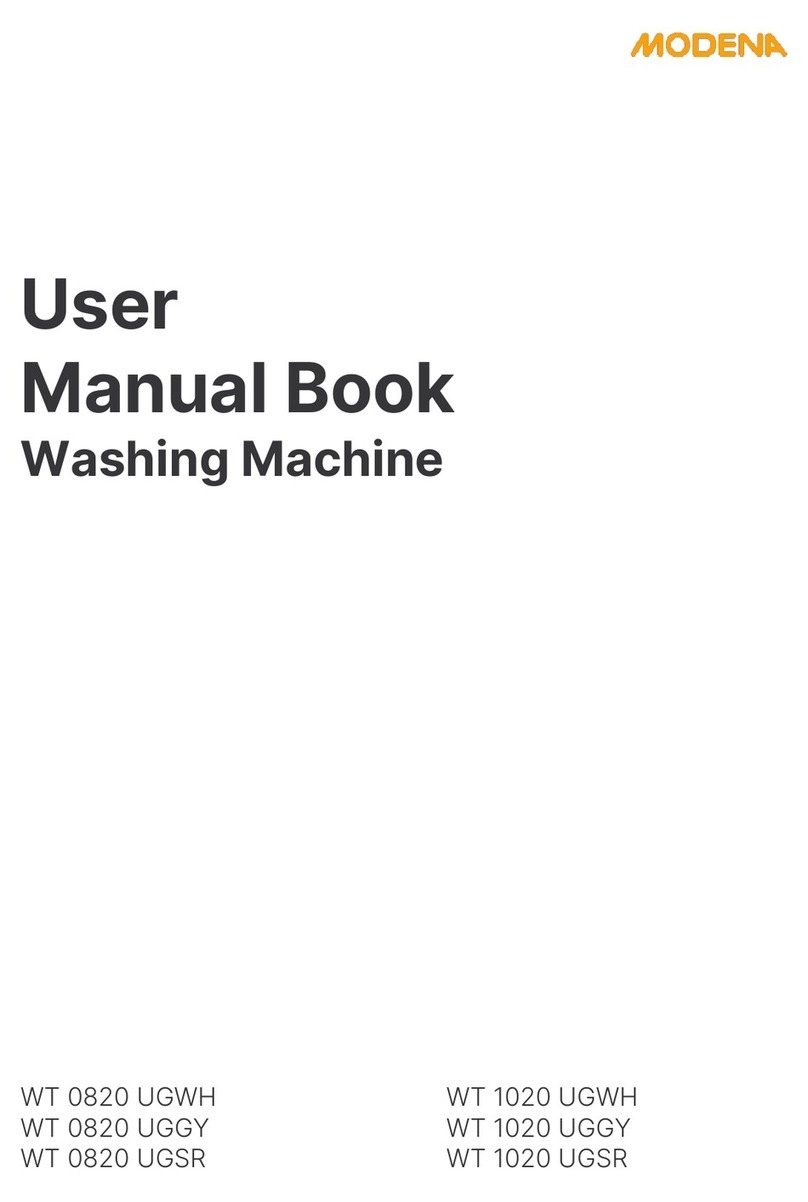 Modena WT 0820 UGWH Owner's manual
