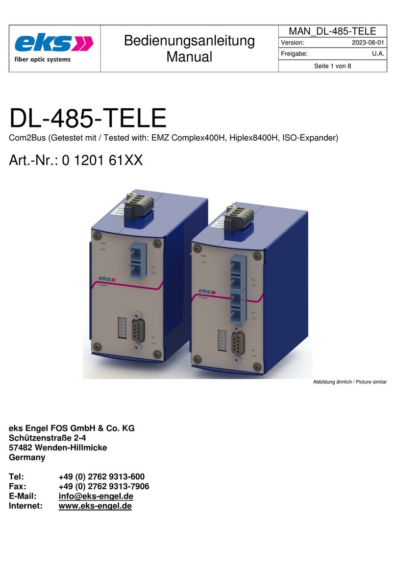 eks DL-485-TELE manual