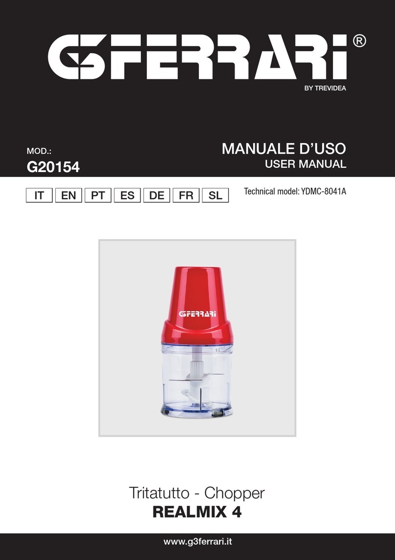 TREVIDEA G3 Ferrari REALMIX 4 User manual
