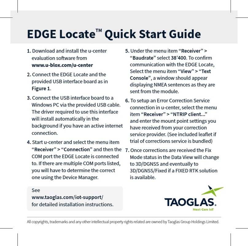 Taoglas EDGE Locate quick start guide