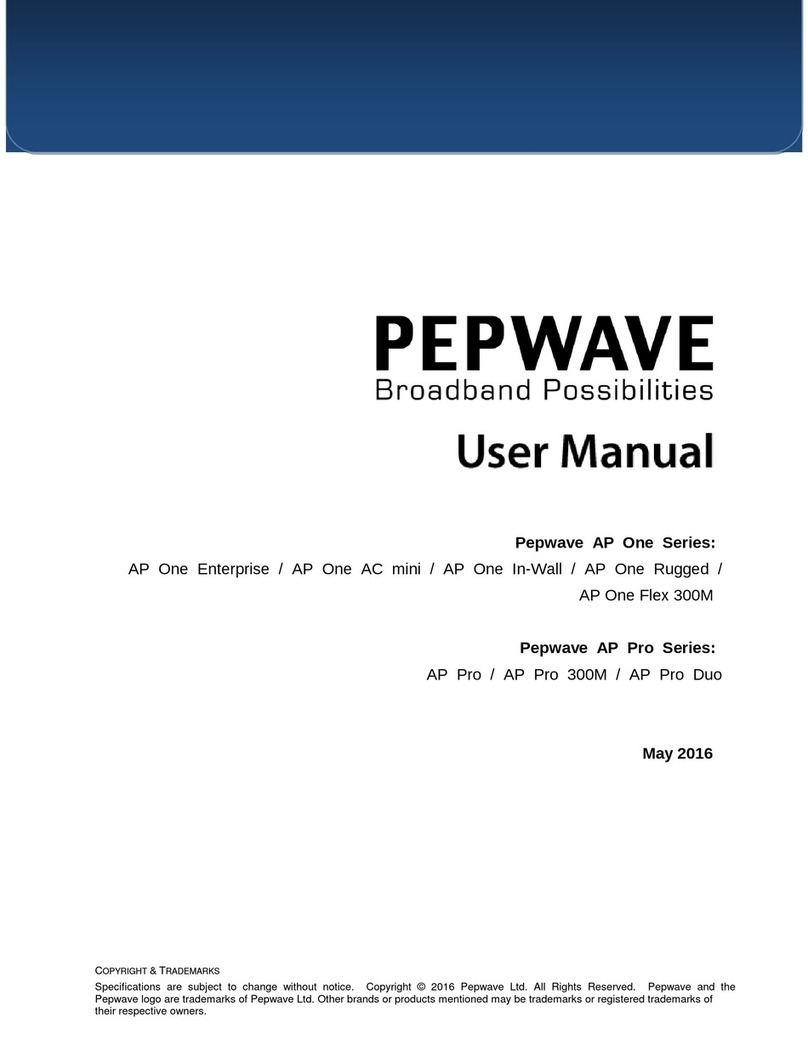 Pepwave AP Pro user manual