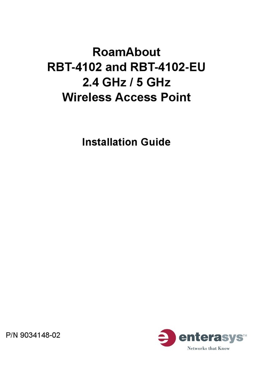 Enterasys RoamAbout RBT-4102 installation guide