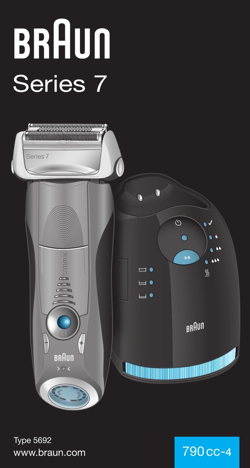 Braun 7 User manual