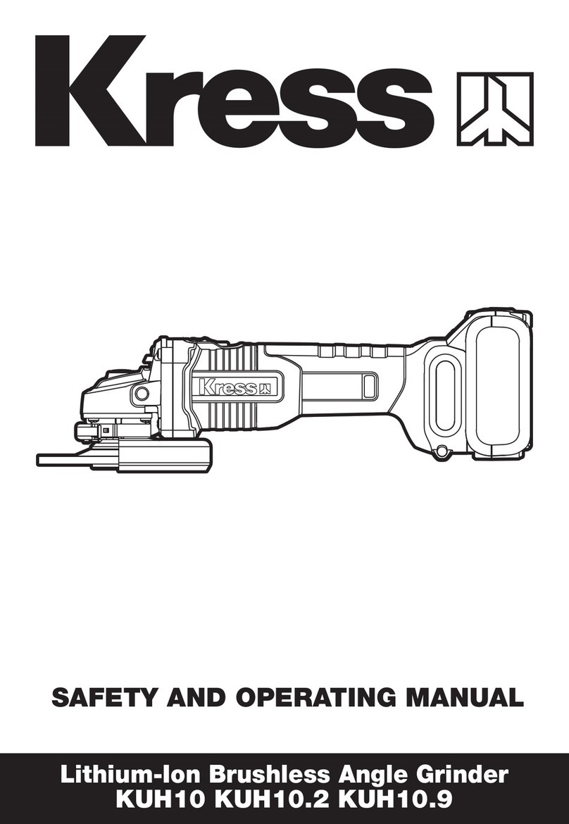 KRESS KUH10.9 Installation manual