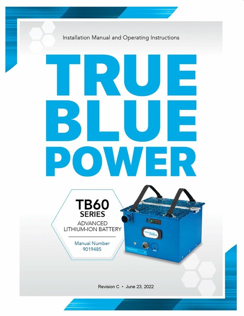 Mid-Continent Instrument True Blue Power TB60 Series Installation manual and operating instructions