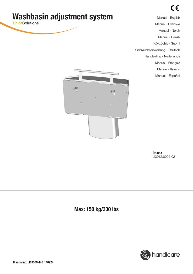 Handicare LI3012.0004-02 User manual Handicare LI3012.0004-02 User manual
