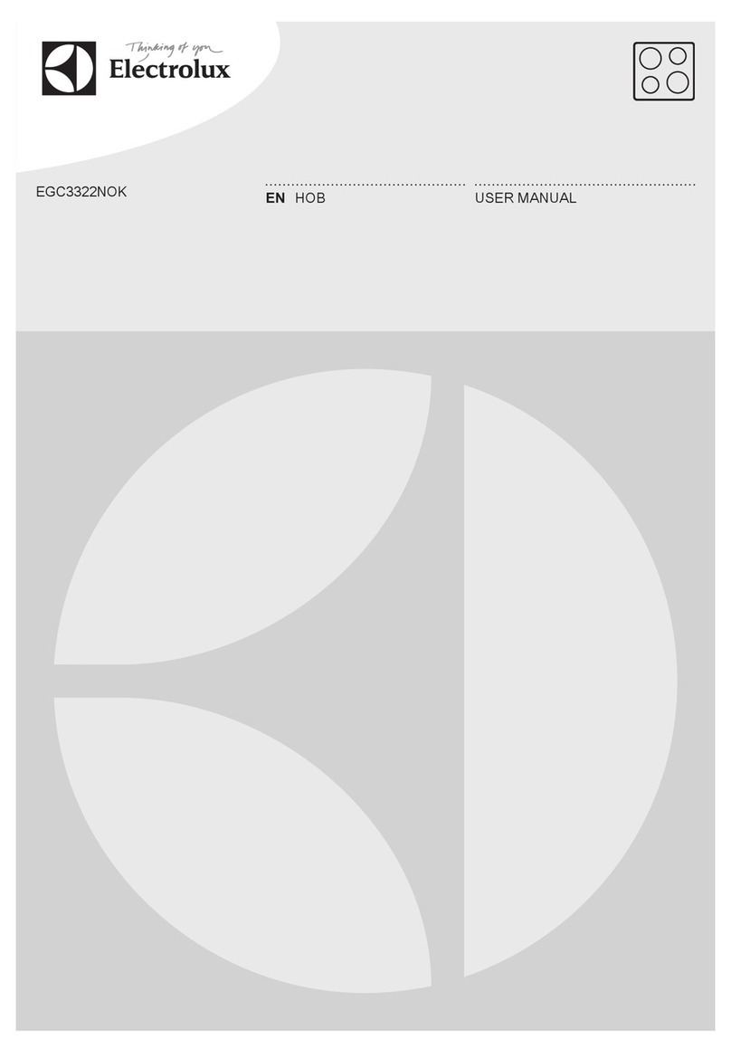 Electrolux EGC3322NOK user manual