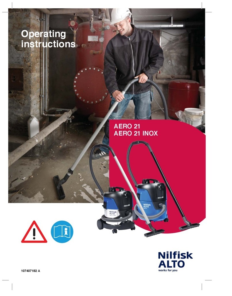 Nilfisk-ALTO AERO 21-21 User manual