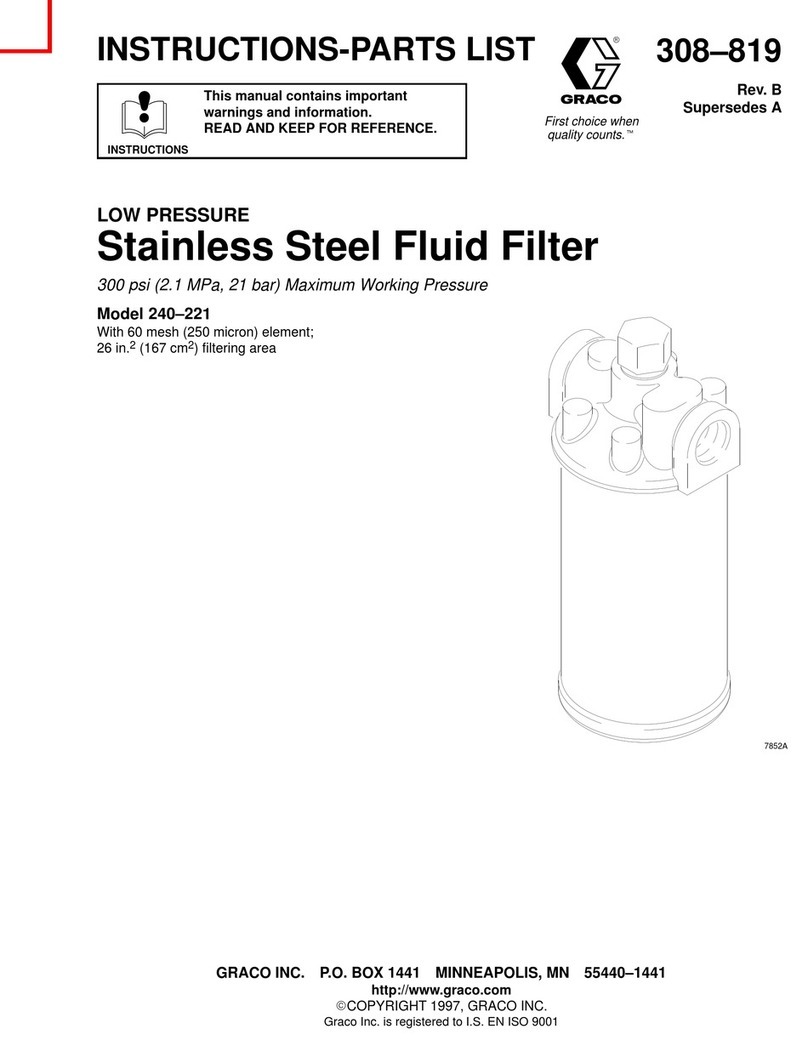 Graco 240-221 Instructions-parts list