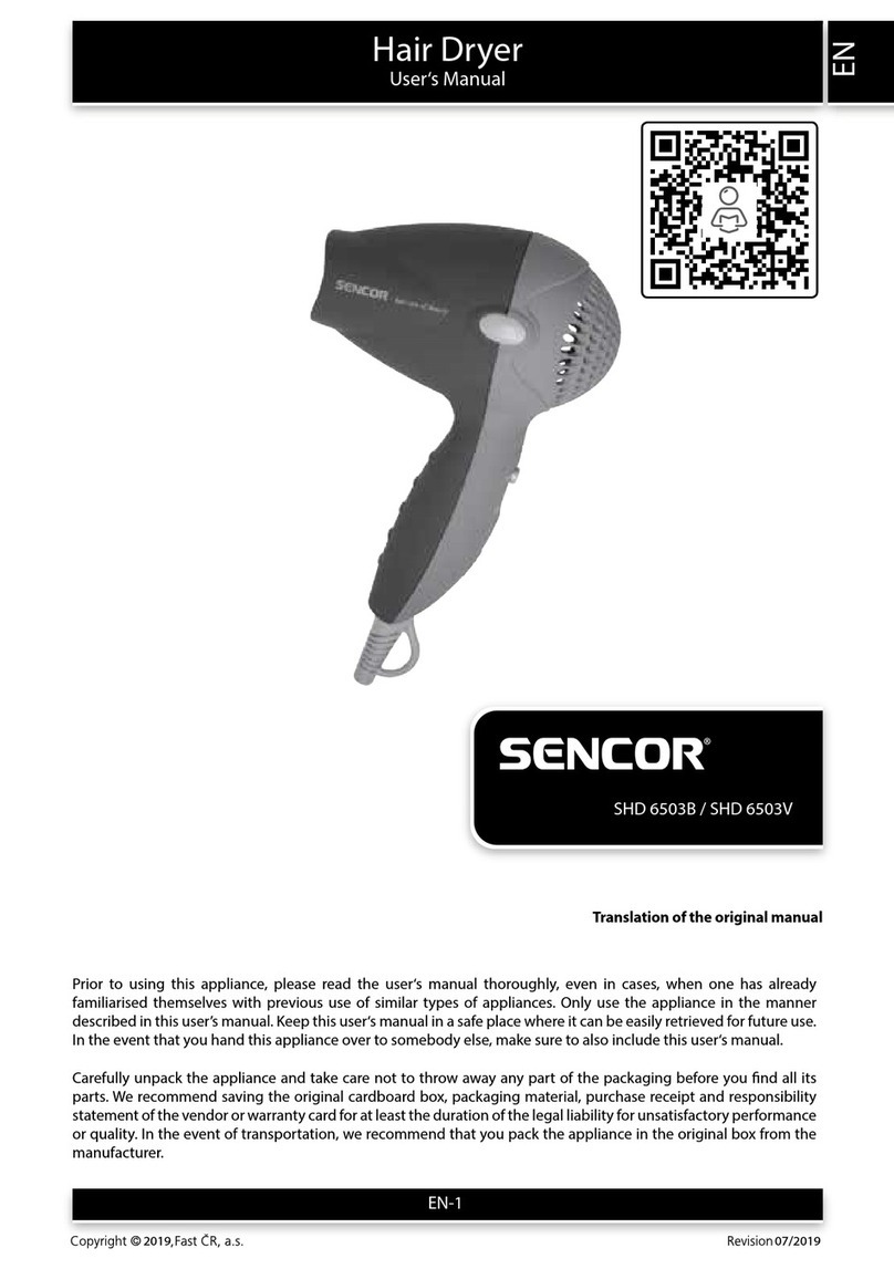 Sencor SHD 6503V user manual