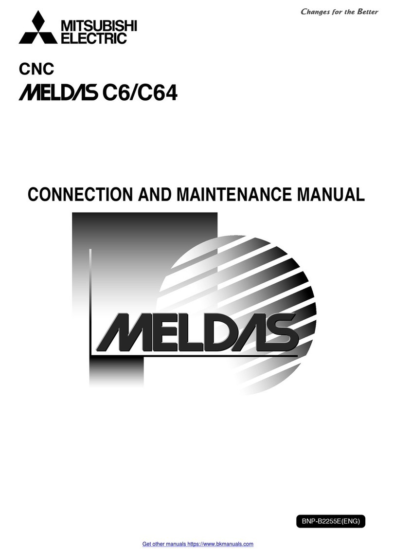 Mitsubishi Electric MELDAS C6 Maintenance manual