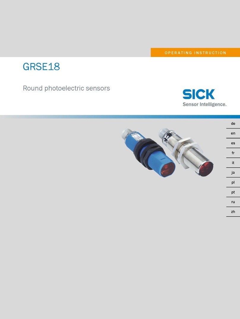 SICK GR18 Series User manual