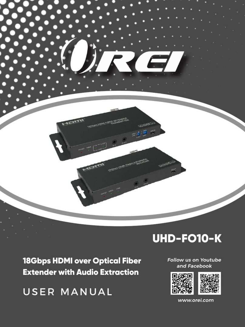 REI UHD-FO10-K user manual