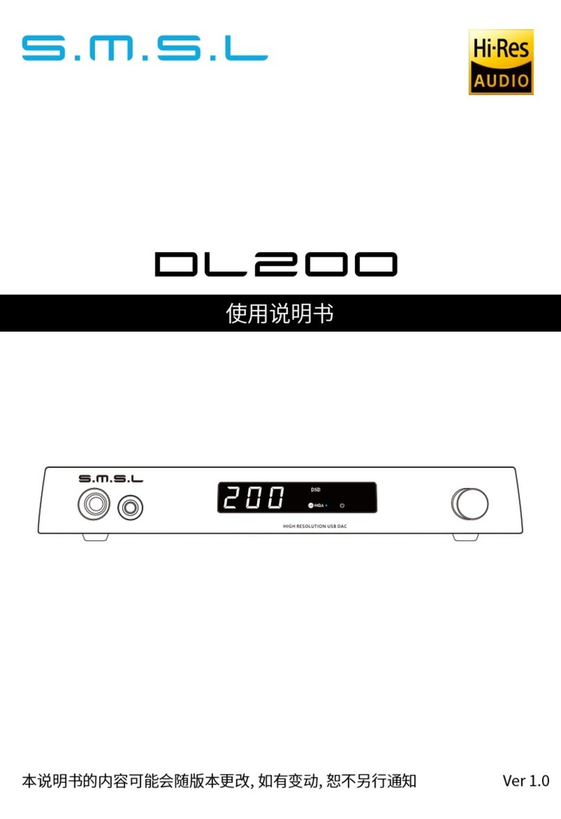 S.M.S.L DL200 User manual