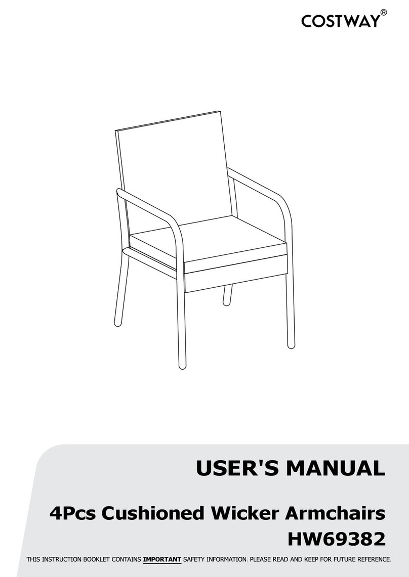 Costway HW69382 User manual