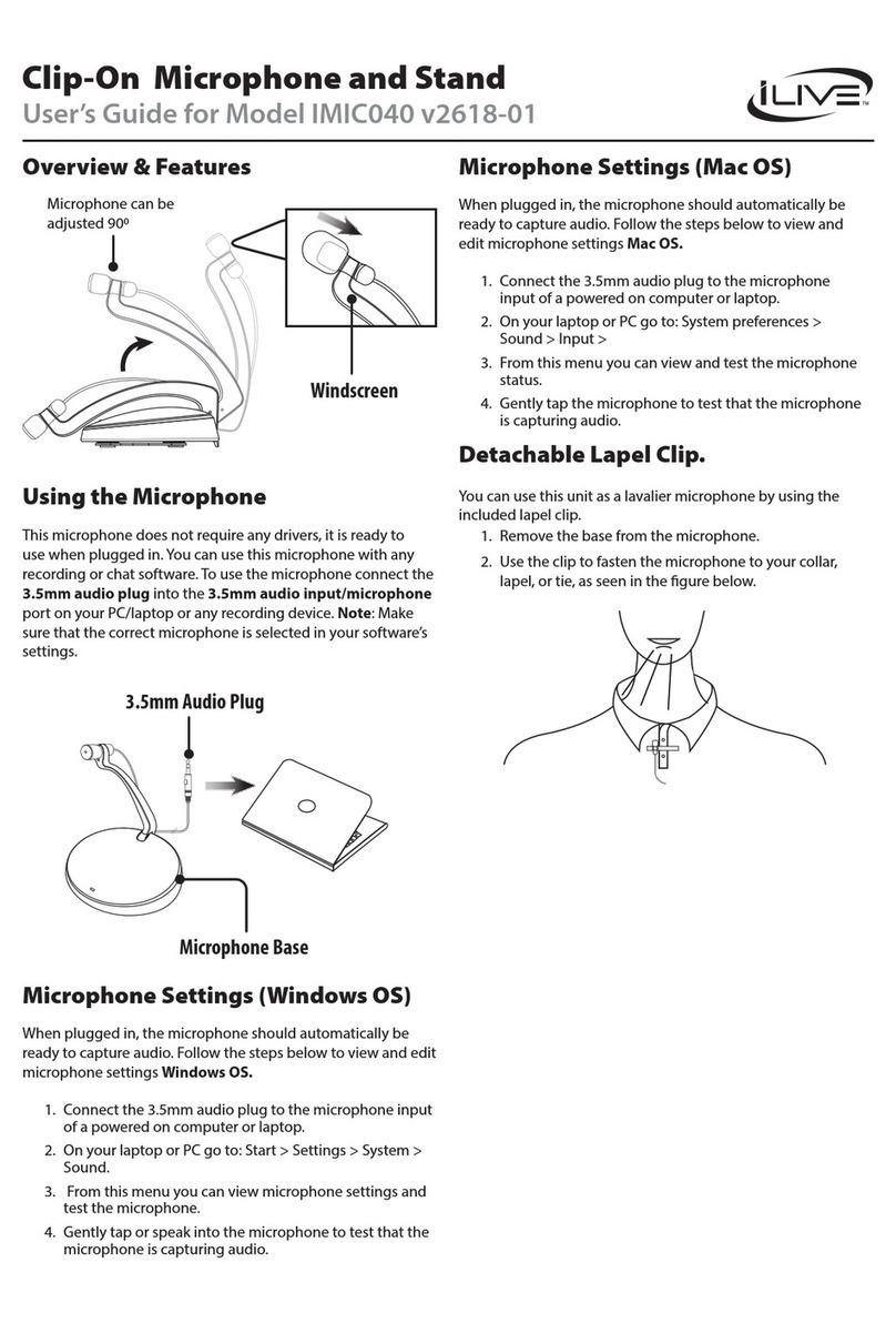 iLive IMIC040 user guide