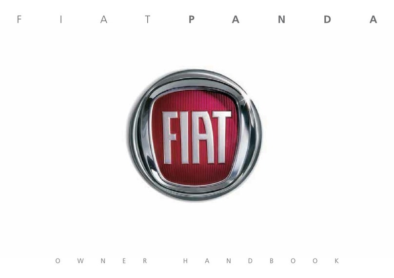 Fiat PANDA User guide Fiat PANDA User guide