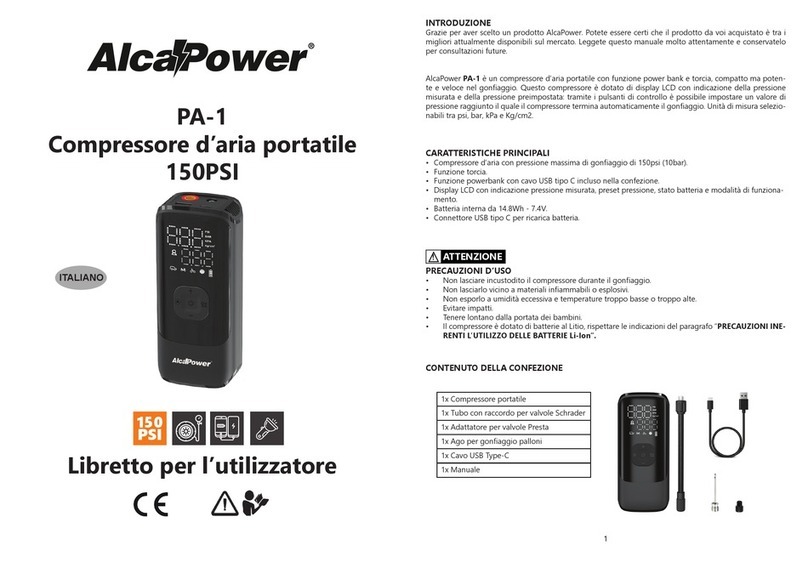 AlcaPower PA-1 user manual