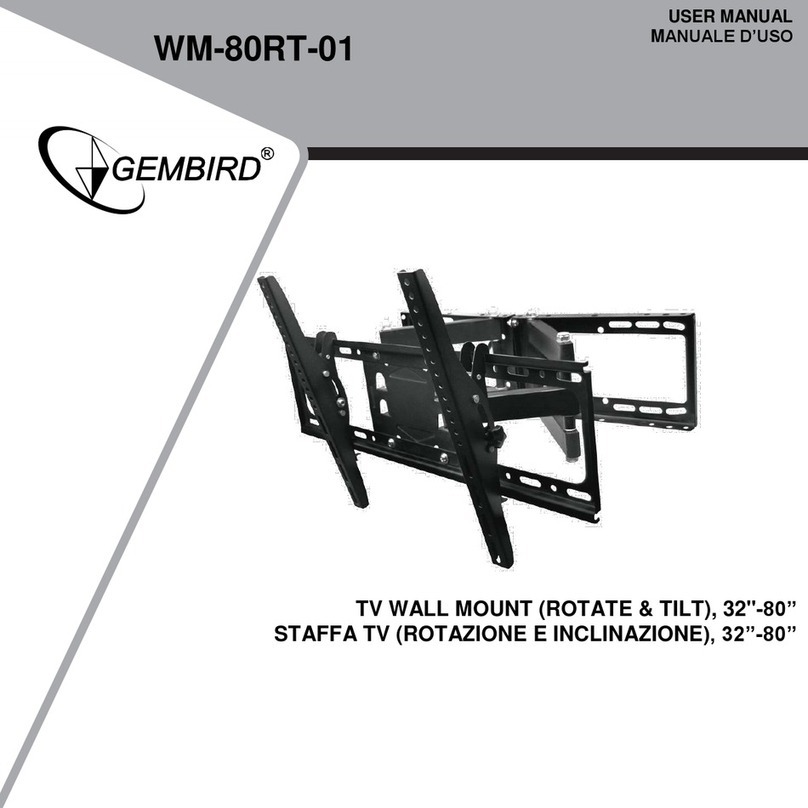 Gembird WM-80RT-01 User manual